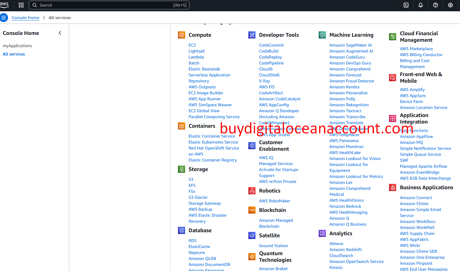 aws account buy
